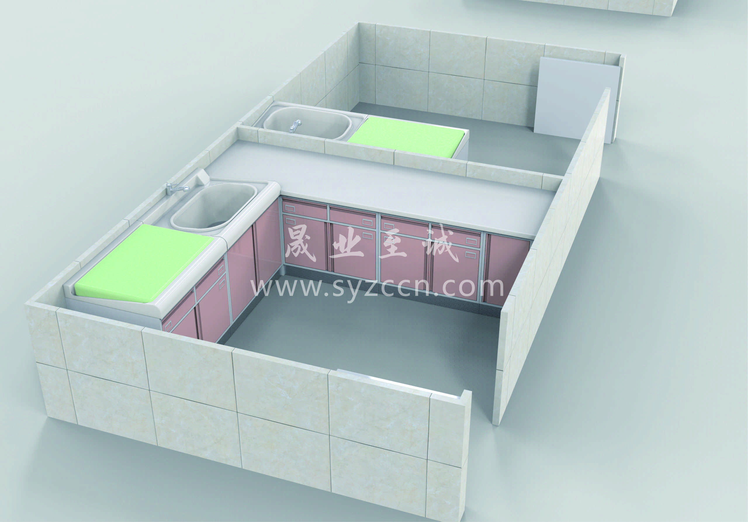 洗嬰兒臺(tái)(圖1)